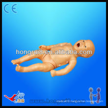 Advanced full functional neonatal CPR manikins, medical baby training dolls
